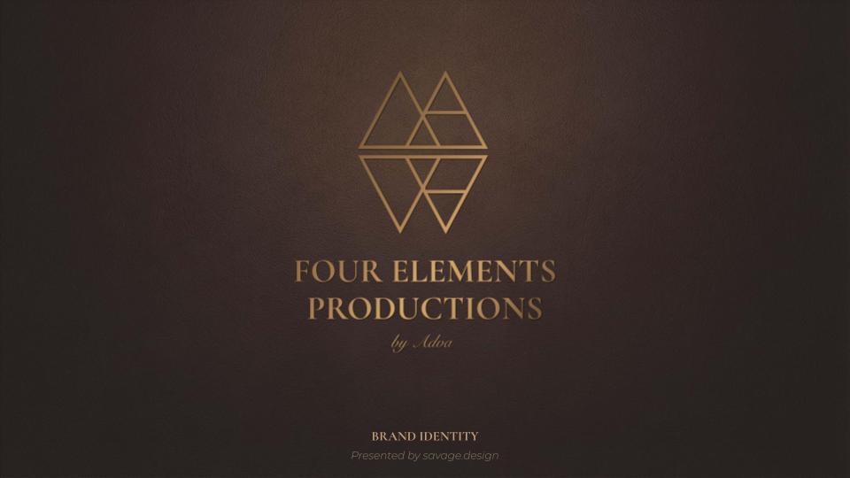 Four Elements Productions — Brand Identity