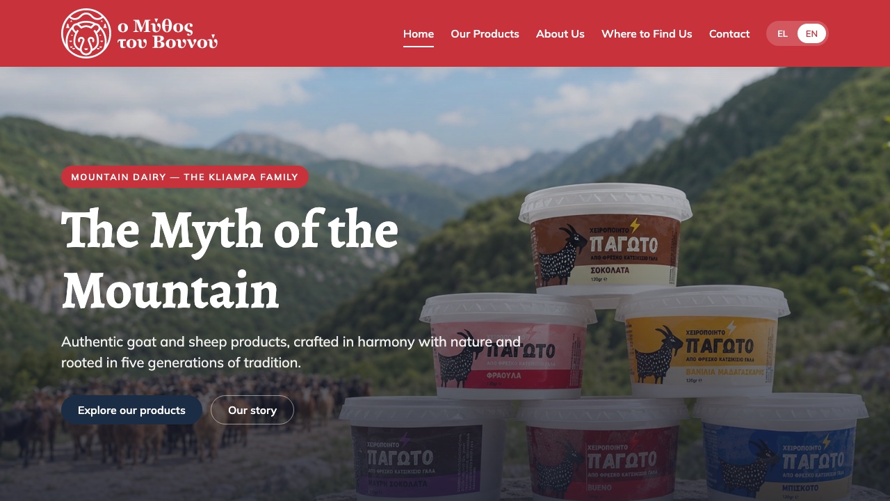 The Myth of the Mountain — Lácteos de Montaña